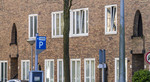 De zuidelijke gevelwand van de IJselstraat.
<br/>
Marcel Westhoff, 2021