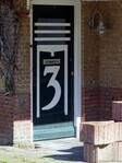 De voordeur van nummer 3.
              <br/>
              Gert-Jan Lobbes, 2024