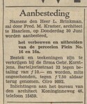 Aanbesteding.
<br/>
Nieuwe Haarlemsche courant, 21 juni 1932