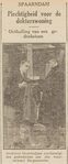 De onthulling van de gedenksteen haalde de krant.
<br/>
Haarlem's Dagblad, 13 november 1925