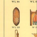 Een soortgelijke lamp uit de catalogus van De Nieuwe Honsel.
<br/>
Catalogus De Nieuwe Honsel, 1929