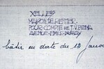 Detail van de bouwtekening.
              <br/>
              Bouwdossier Elsene, 1928