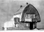 Het kleimodel, vervaardigd door de architecten.
<br/>
Bonas.nl, 1920