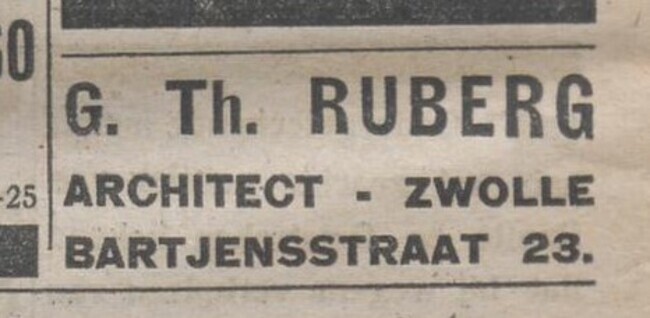 Advertentie.
              <br/>
              Overijsselsch dagblad,  31 oktober 1919