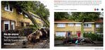 De Molijnstraat na storm Poly.
              <br/>
              diverse kranten, 2023