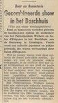 Krantenartikel mbt A. Wichers.
<br/>
Nieuwsblad van het Noorden, 28 september 1963