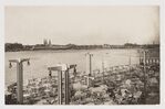 Het terras voor de oorlog. Let op de lantaarns, hoogstwaarschijnlijk door Piet Kramer ontworpen.
<br/>
David van Kreveld / Stadsarchief Amsterdam, zonder jaar