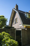 De kop van een woonblokje.
<br/>
Roel Siebrand, 2021