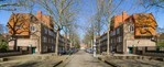 De Pieter Lodewijk Takstraat, gezien naar het Tellegenmonument.
              <br/>
              Marcel Westhoff, maart 2020