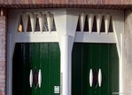 Voordeuren met bovenlichten.
<br/>
Gert-Jan Lobbes, 2023