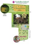Plattegrond van Voedselbos Schoorl.
              <br/>
