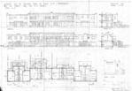 Ontwerptekening, types A-B.
<br/>
Noord Hollands Archief, 1924